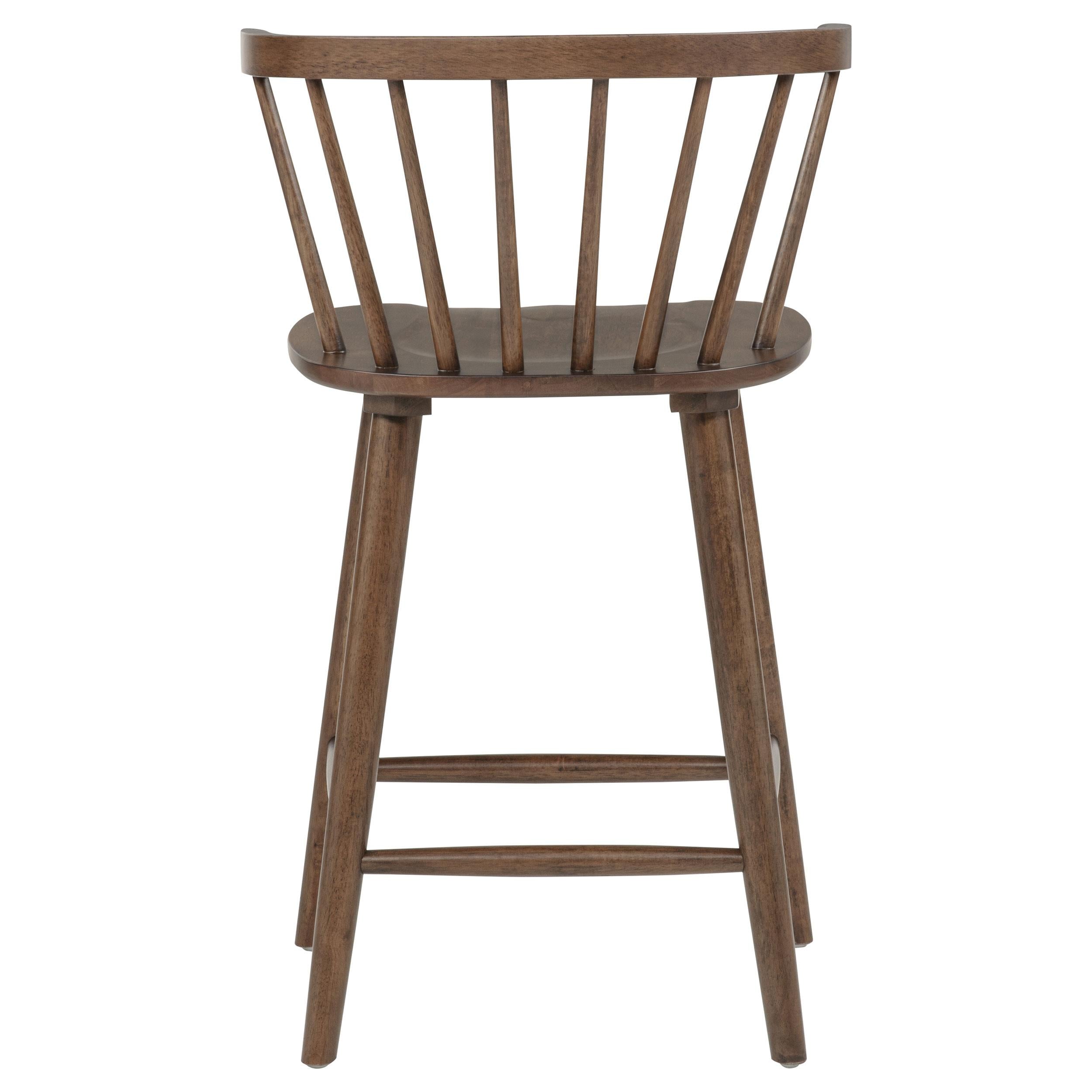 HP0426 Counter Chair Walnut (Pack of 2)