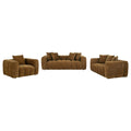 Lazaro Fabric Upholstered Wide Channel Accent Chair Bronze