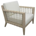 HP0426 Accent Chair White / Weathered Natural