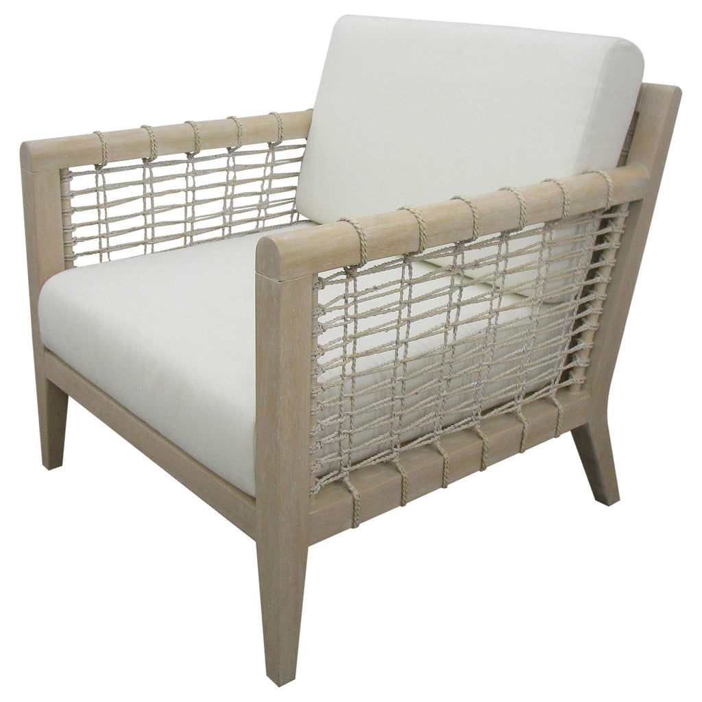 HP0426 Accent Chair White / Weathered Natural