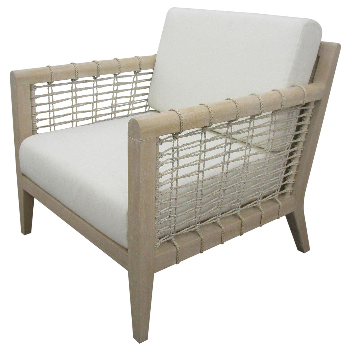 HP0426 Accent Chair White / Weathered Natural