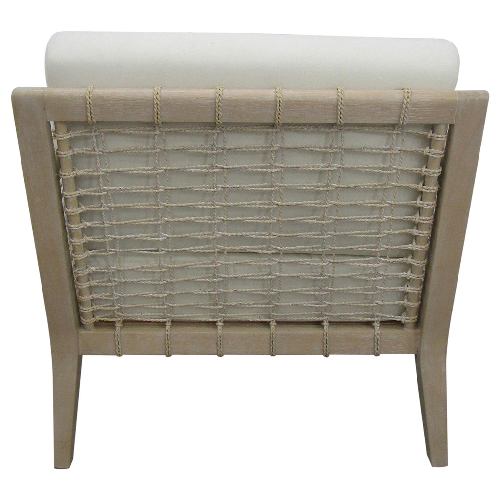 HP0426 Accent Chair White / Weathered Natural