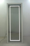 Nordio 72-inch LED Tempered Full Length Floor Mirror White