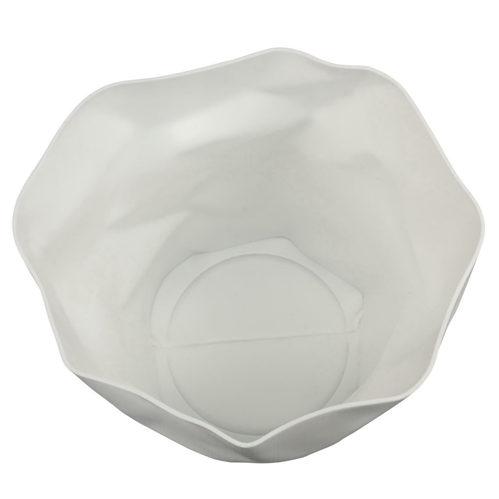 Lava Trash Bin - White