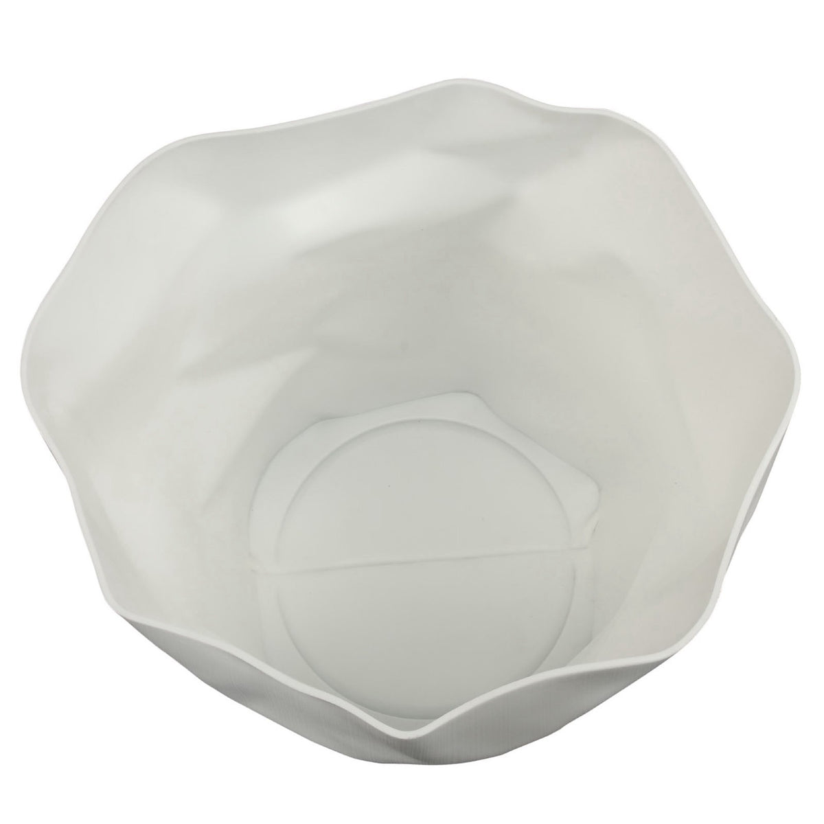 Lava Trash Bin - White