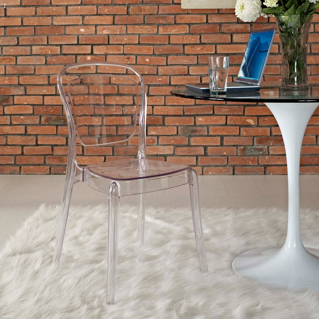 Entreat Dining Side Chair - Clear