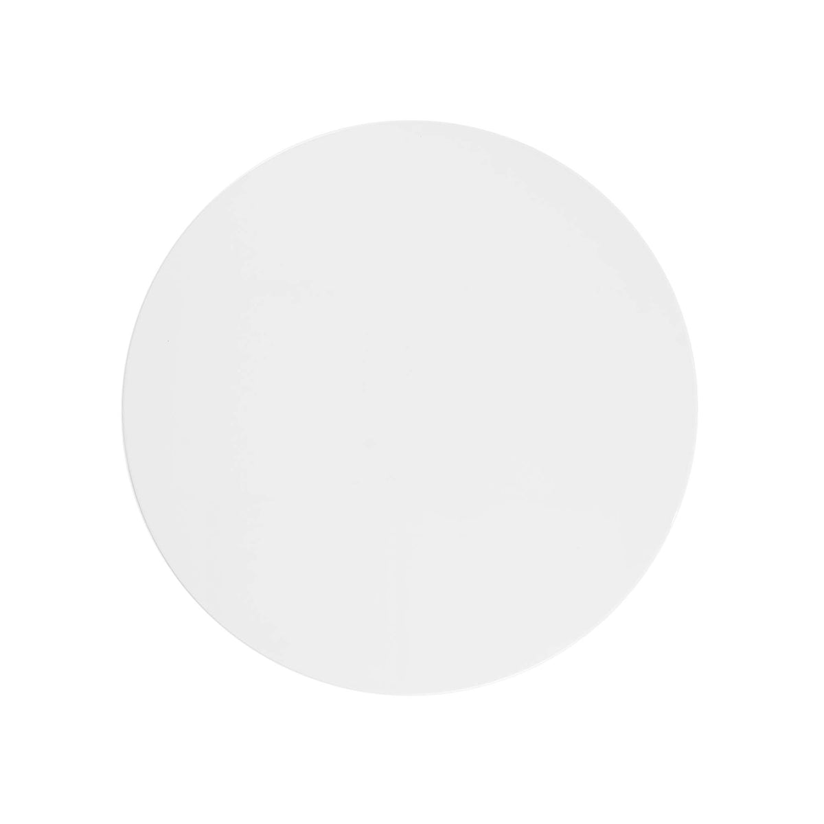 Lippa 28" Round Wood Dining Table - White