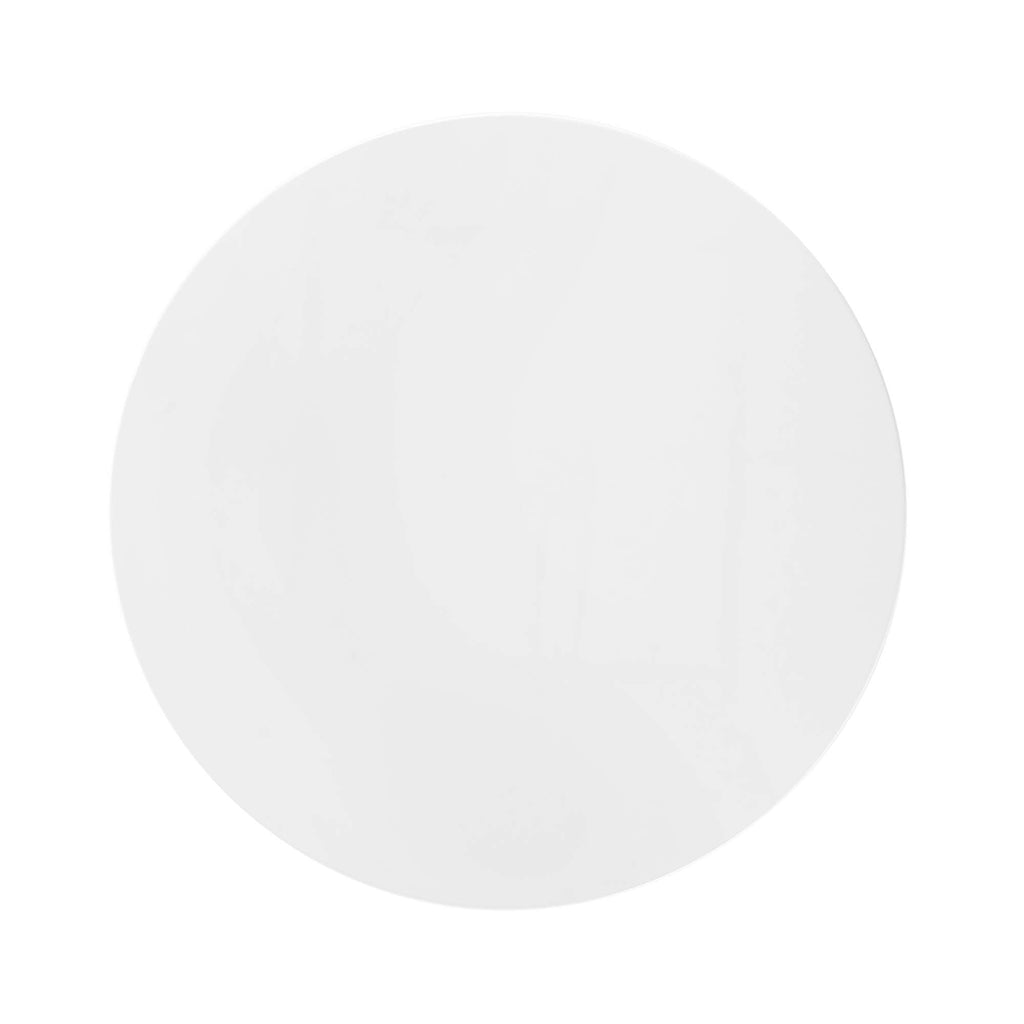 Lippa 36" Round Wood Dining Table - White