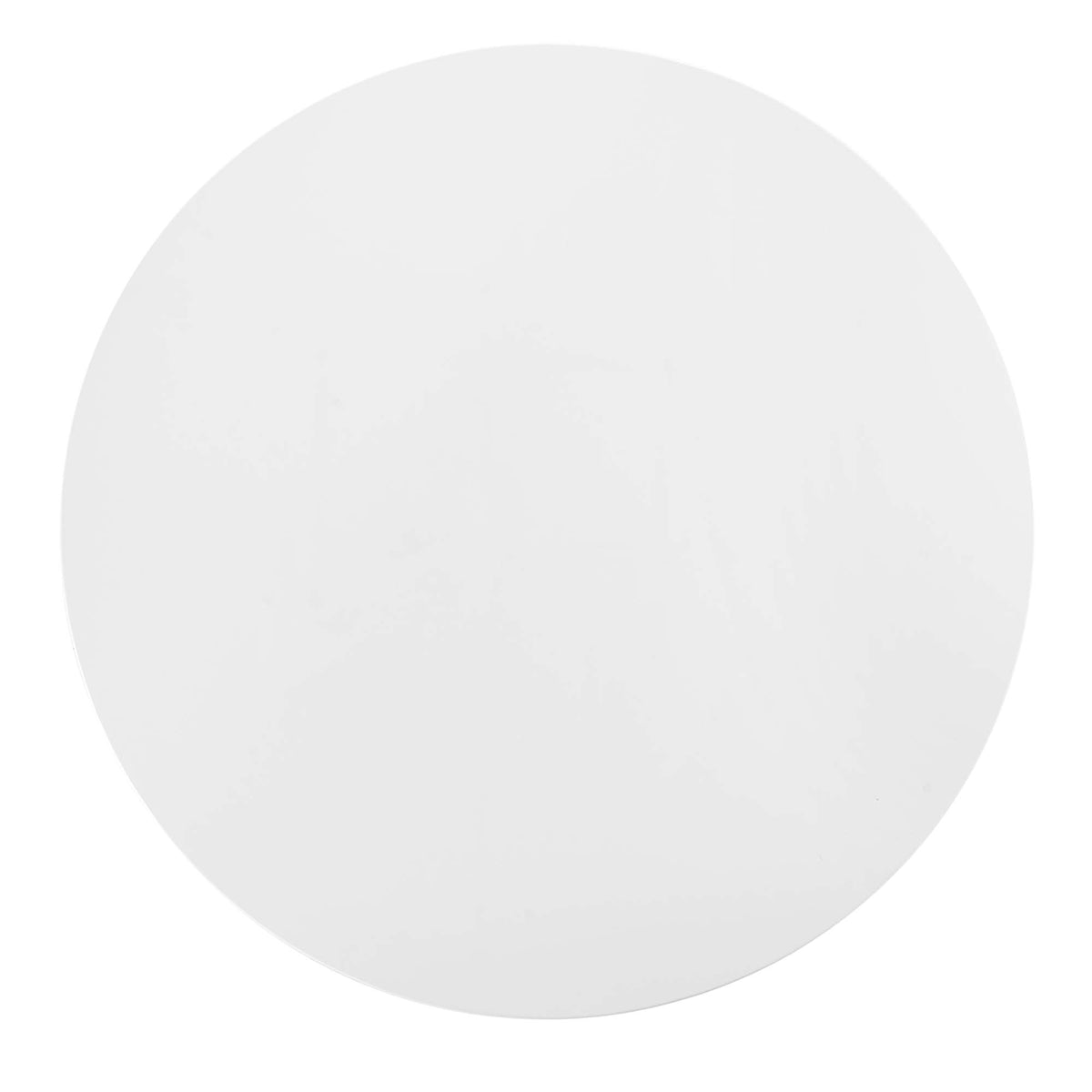 Lippa 54" Round Wood Dining Table - White