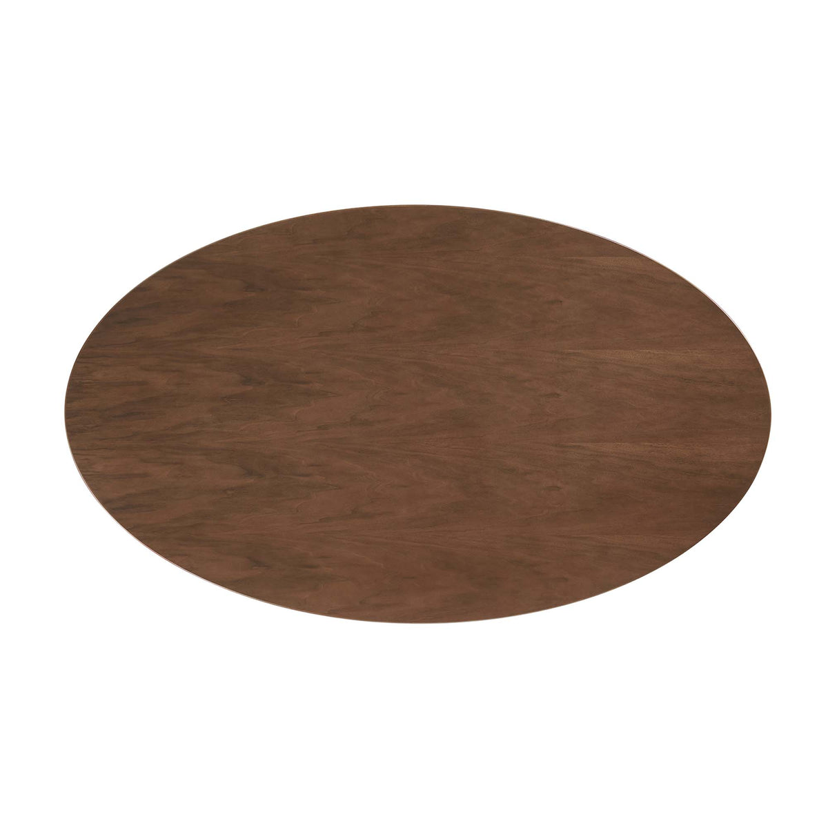 Lippa 60" Oval Wood Dining Table - Walnut
