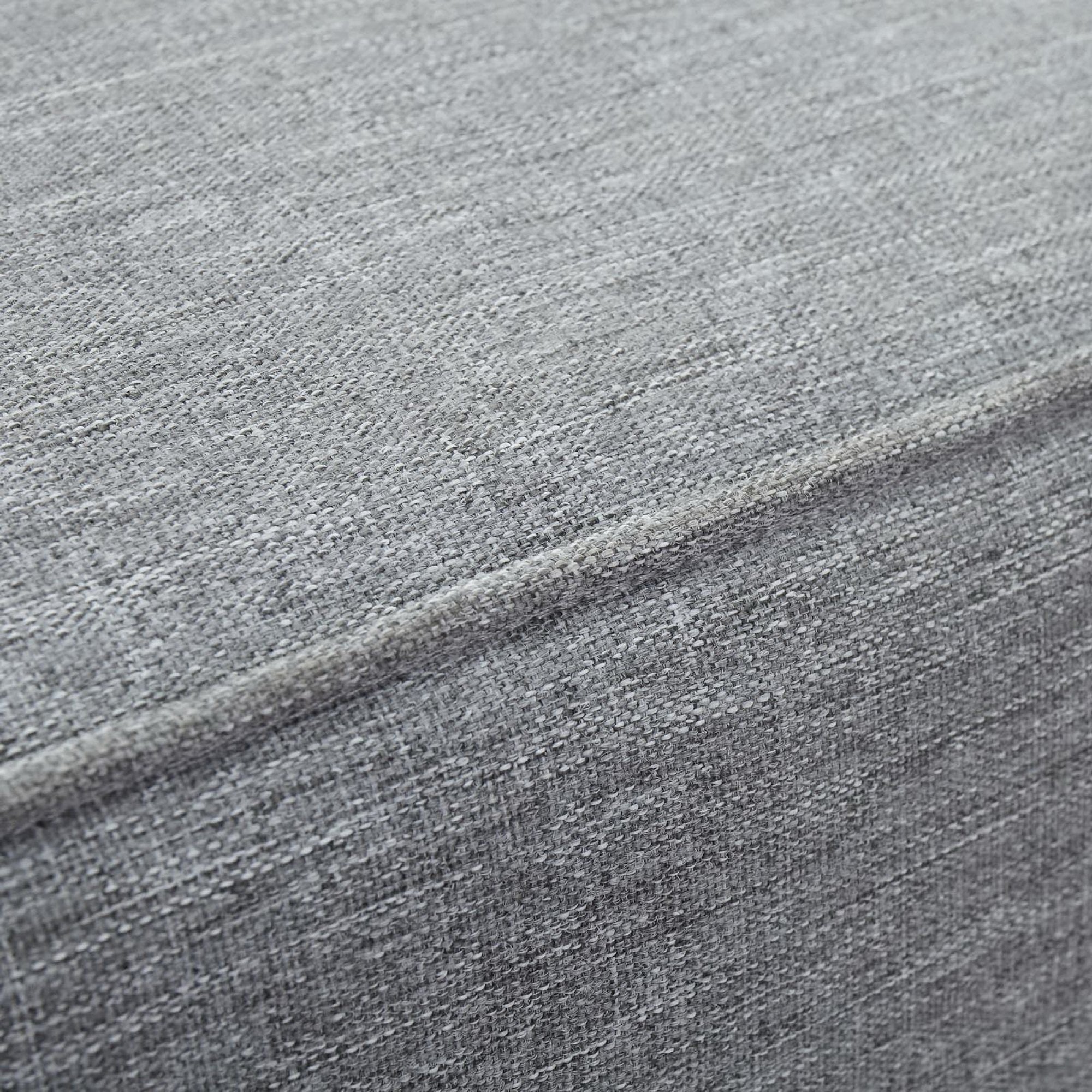 Marina Outdoor Patio Teak Corner Sofa - Natural Gray