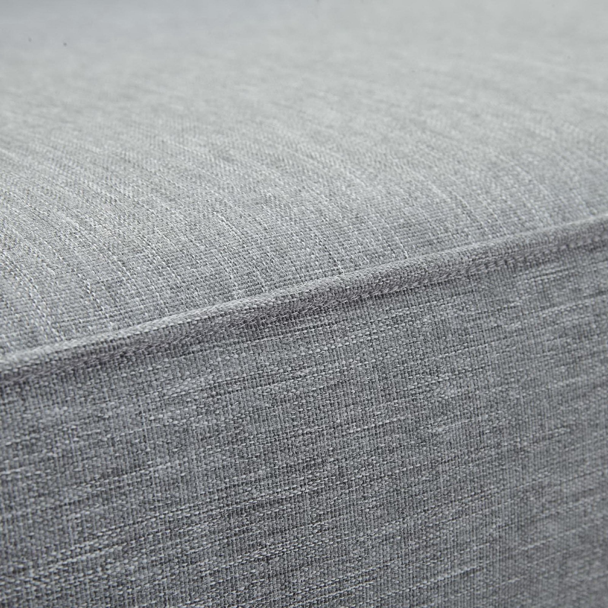 Marina Outdoor Patio Teak Left-Facing Sofa - Natural Gray