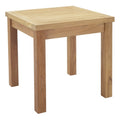 Marina Outdoor Patio Teak Side Table - Natural