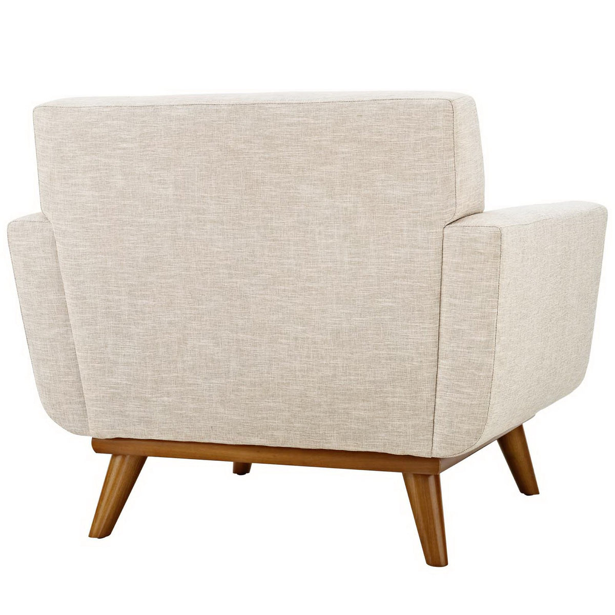 Engage Upholstered Fabric Armchair - Beige