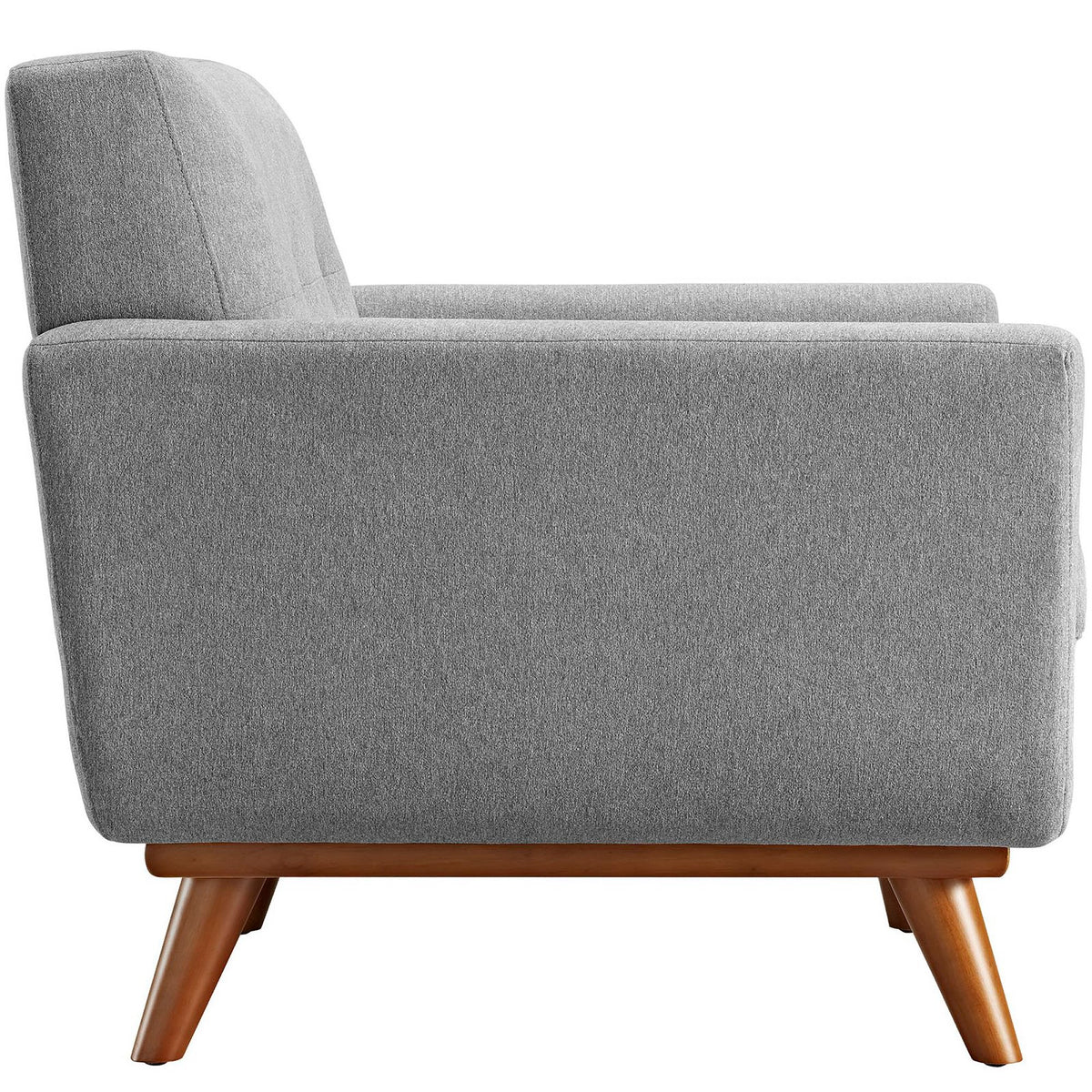 Engage Upholstered Fabric Armchair - Expectation Gray