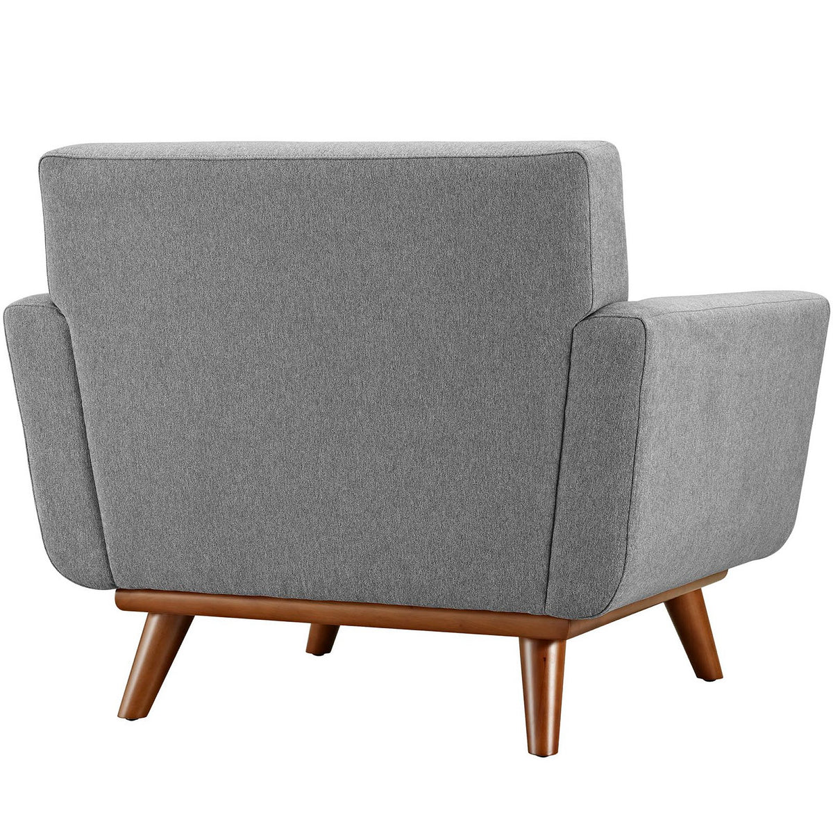 Engage Upholstered Fabric Armchair - Expectation Gray