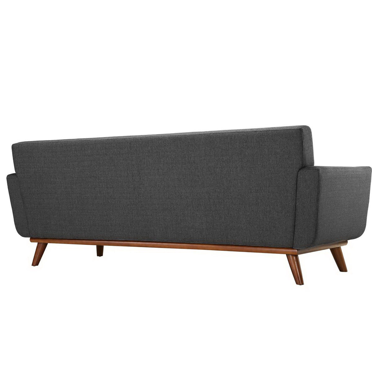 Engage Upholstered Fabric Sofa - Gray