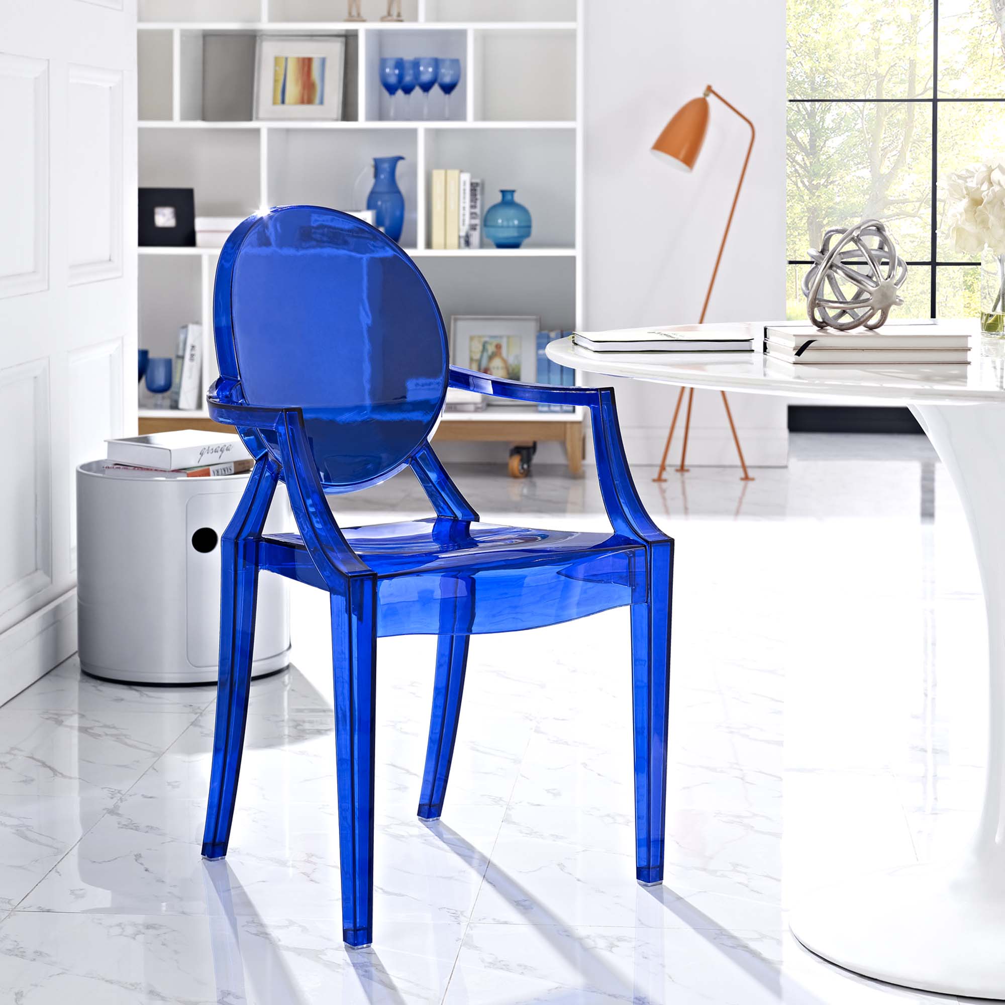Casper Dining Armchair - Blue