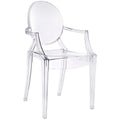 Casper Dining Armchair - Clear