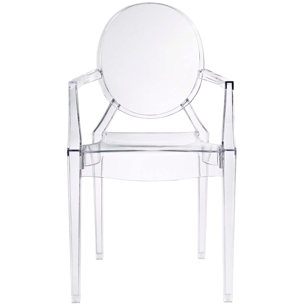 Casper Dining Armchair - Clear
