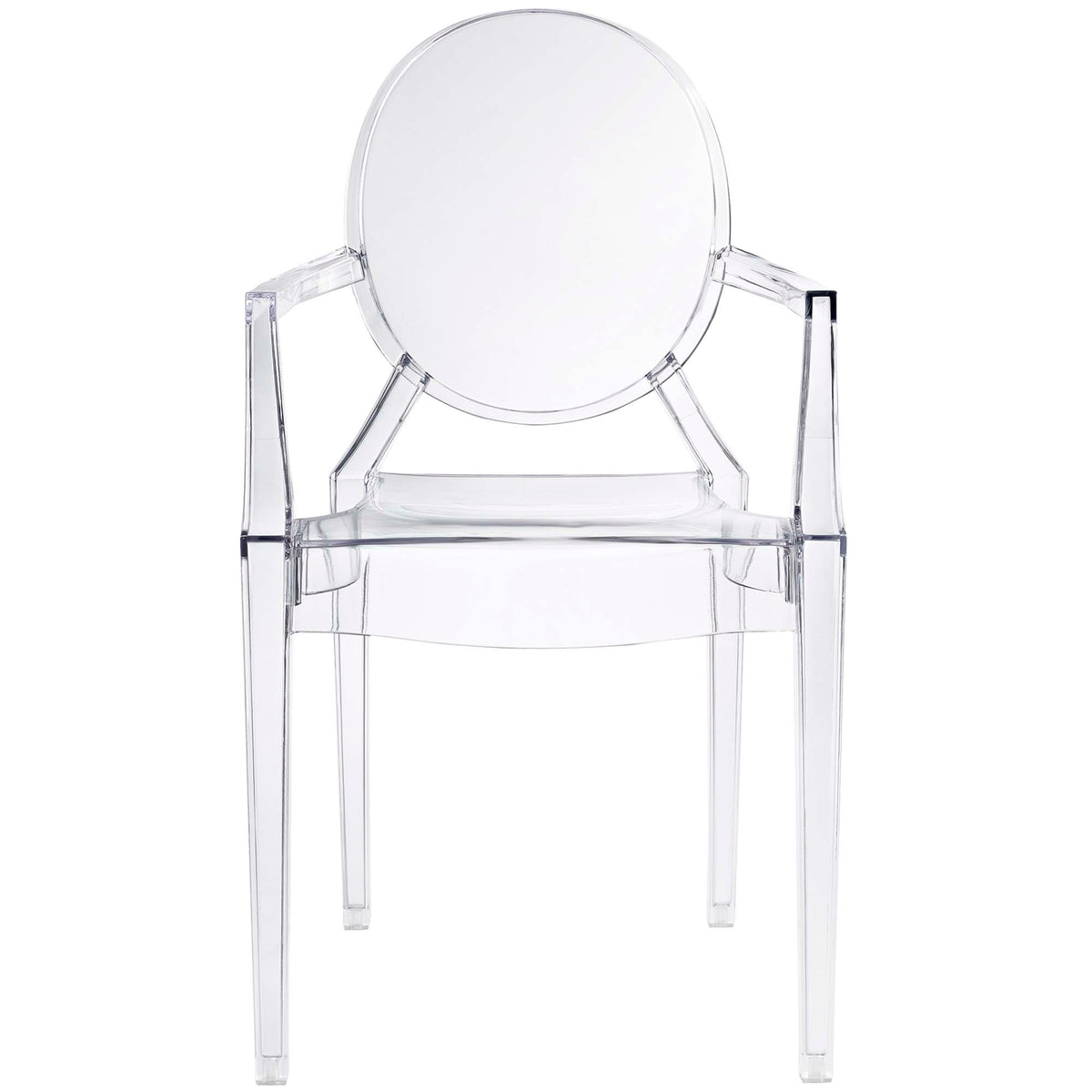 Casper Dining Armchair - Clear