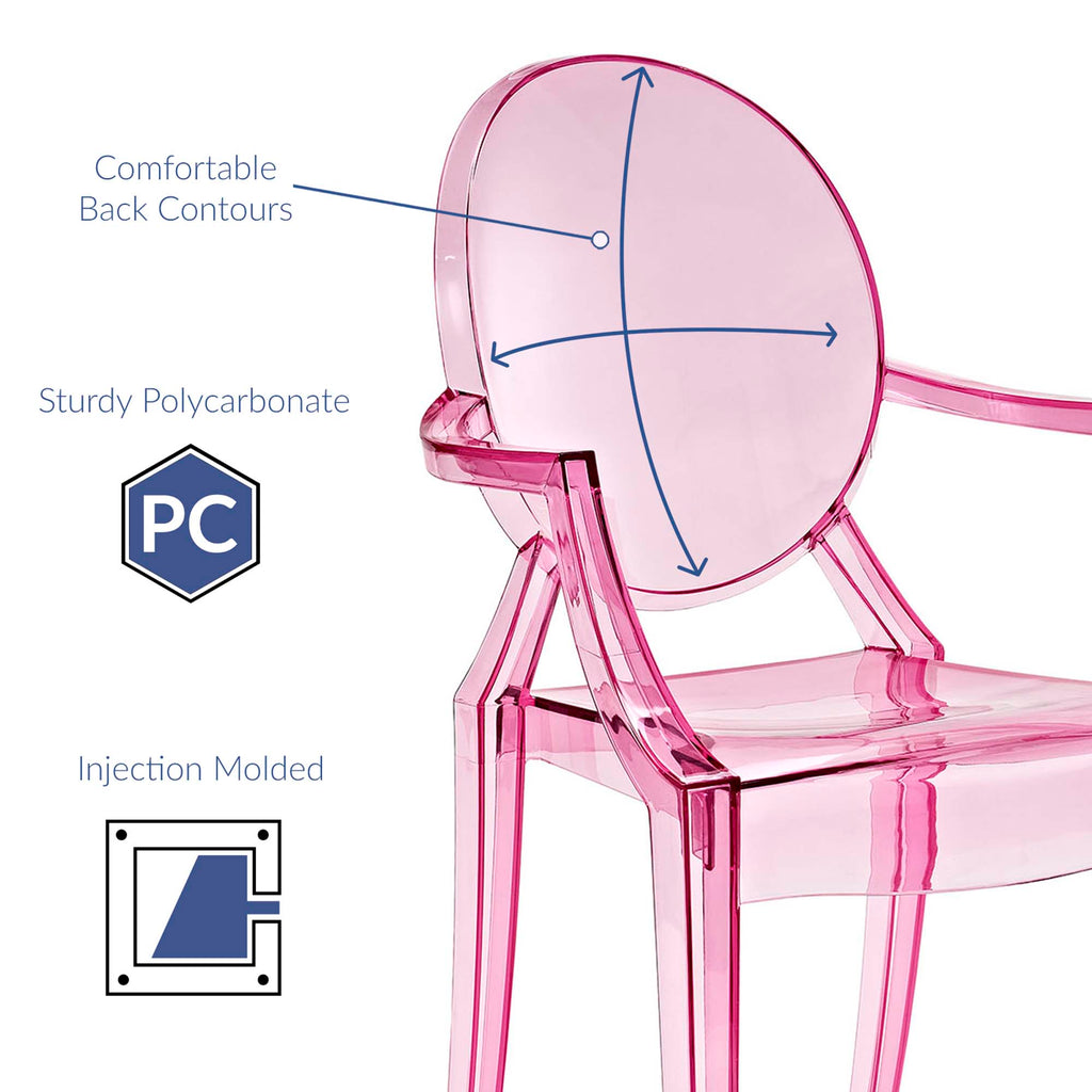 Casper Dining Armchair - Pink