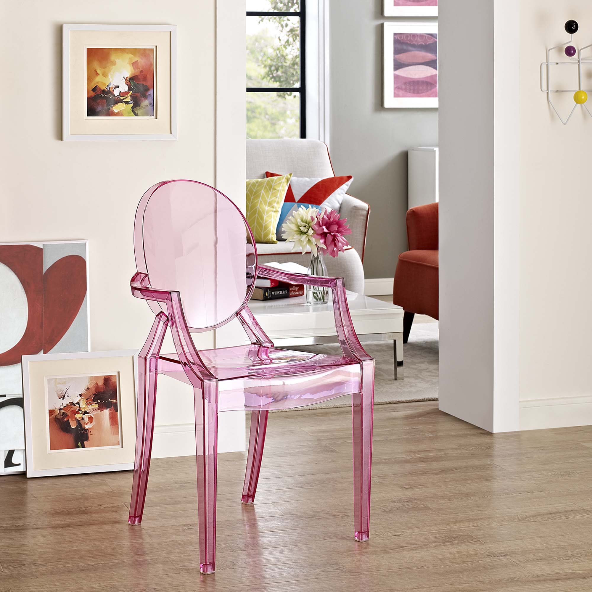 Casper Dining Armchair - Pink