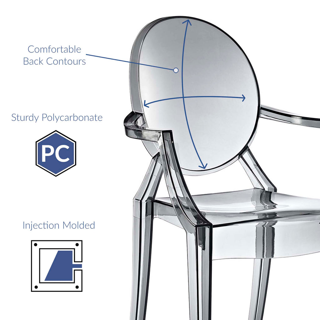 Casper Dining Armchair - Smoke