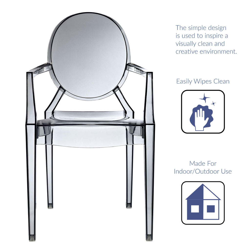 Casper Dining Armchair - Smoke