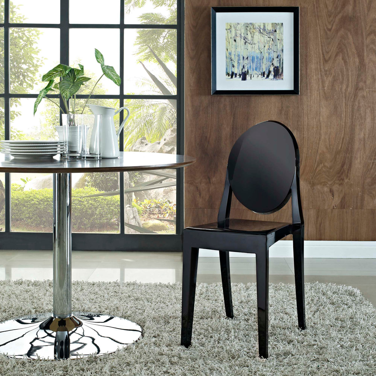 Casper Dining Side Chair - Black