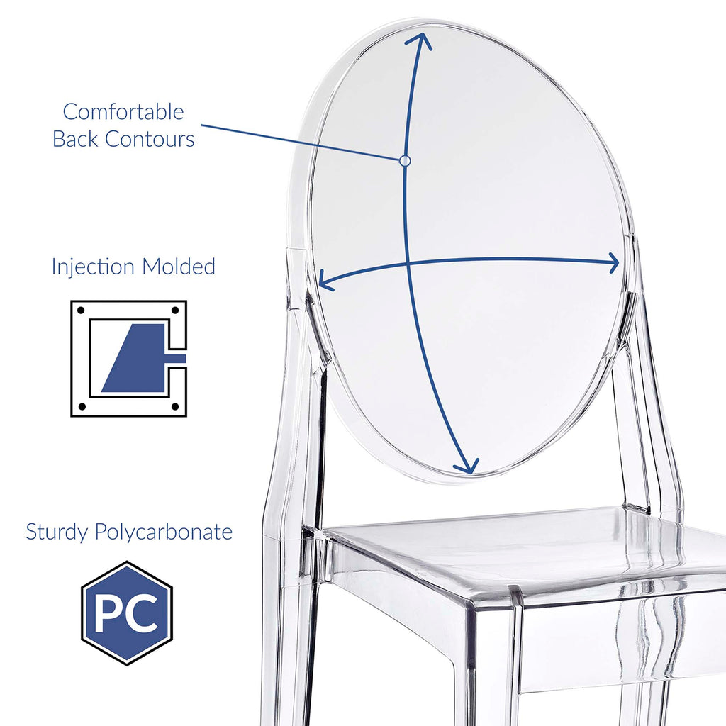 Casper Dining Side Chair - Clear
