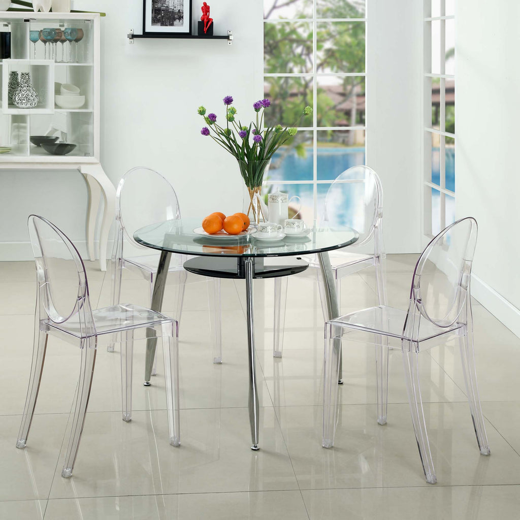 Casper Dining Side Chair - Clear
