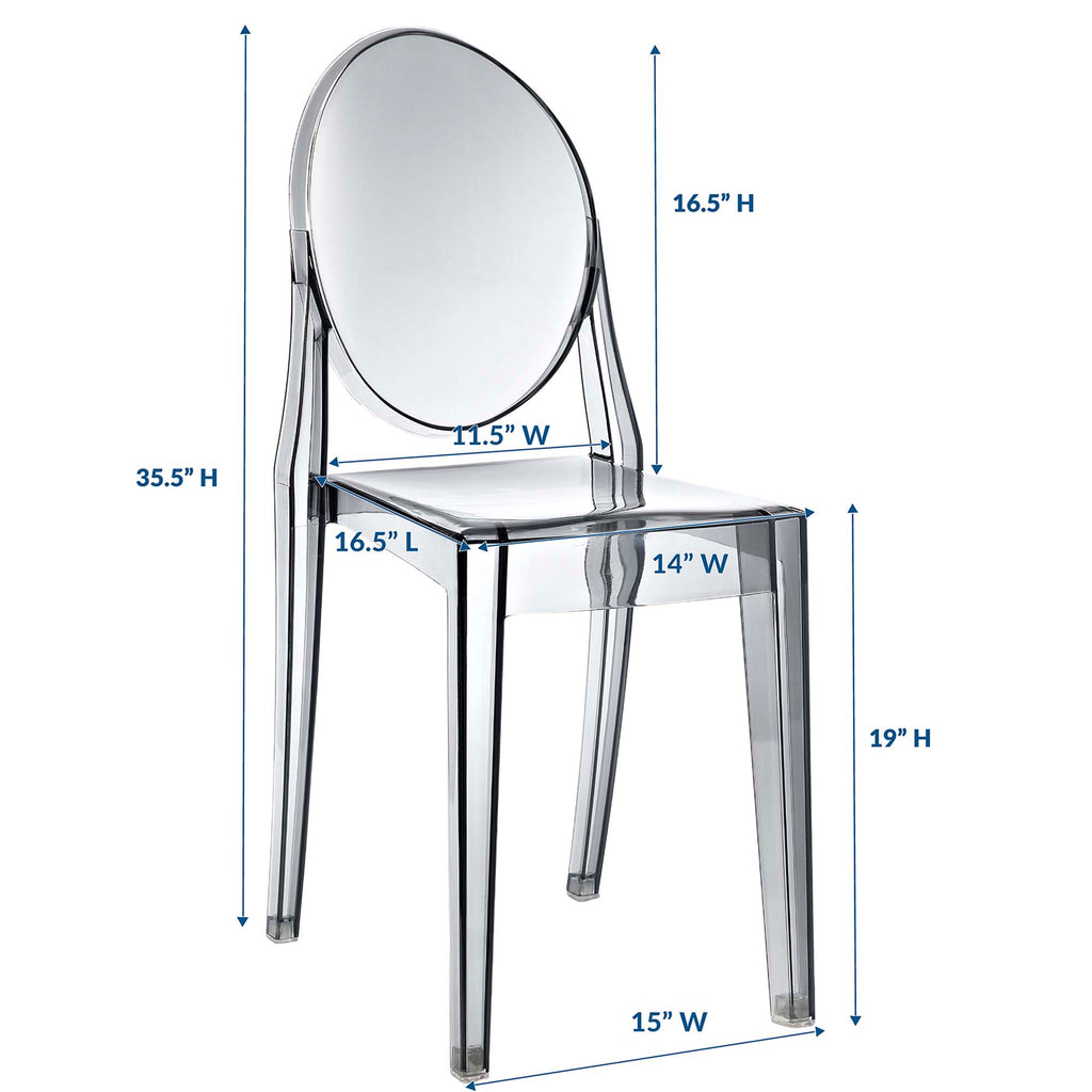 Casper Dining Side Chair - Smoke
