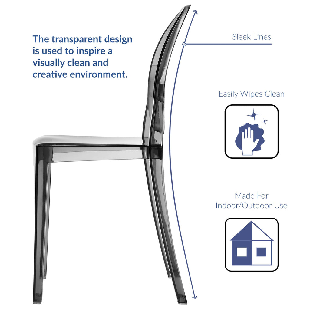 Casper Dining Side Chair - Smoke