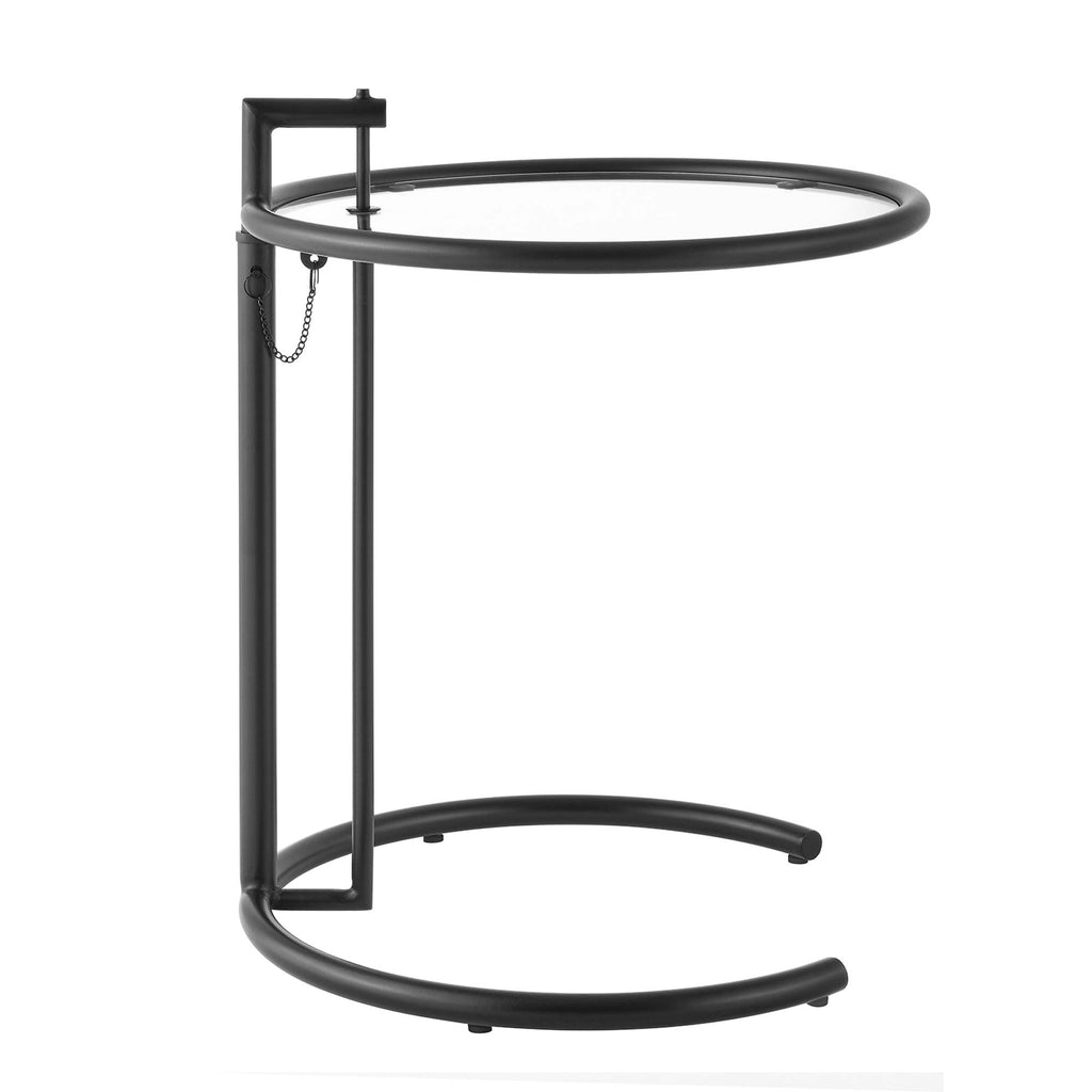 Eileen Gray Metal Side Table - Black