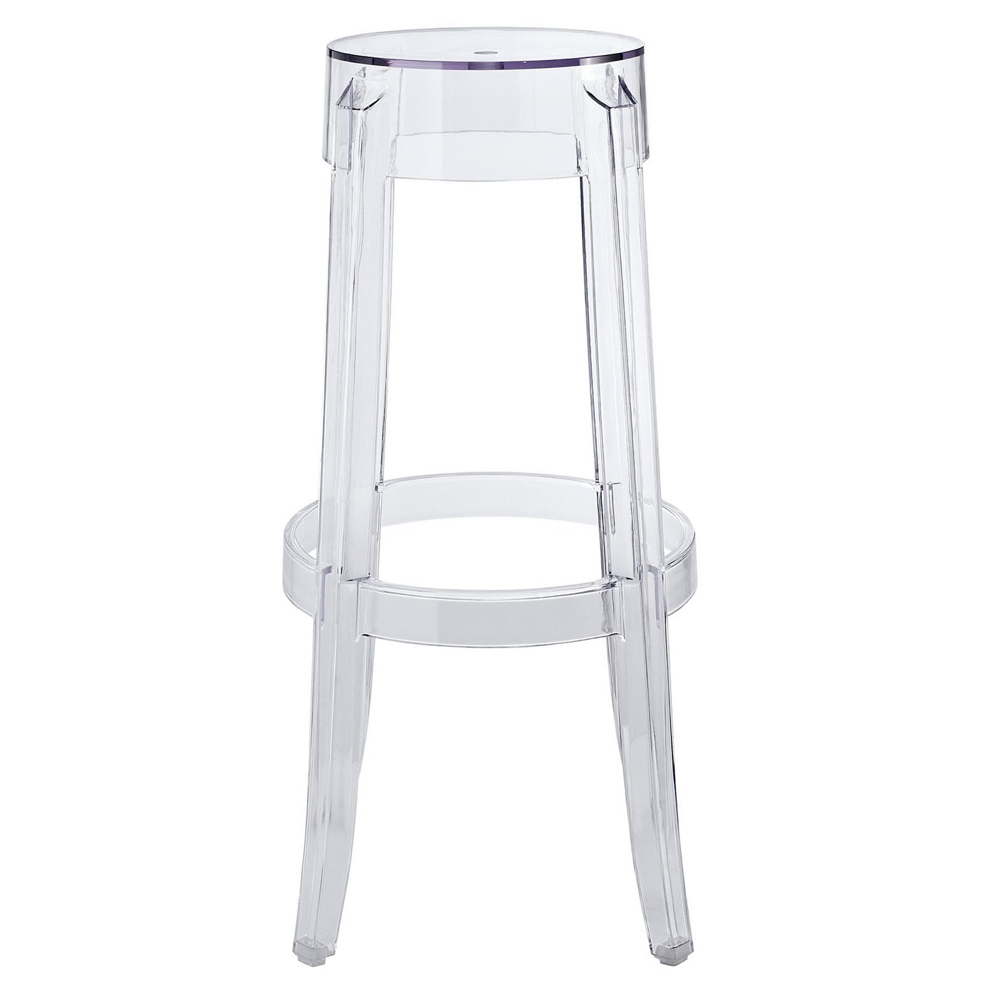 Casper Bar Stool Set of 2 - Clear