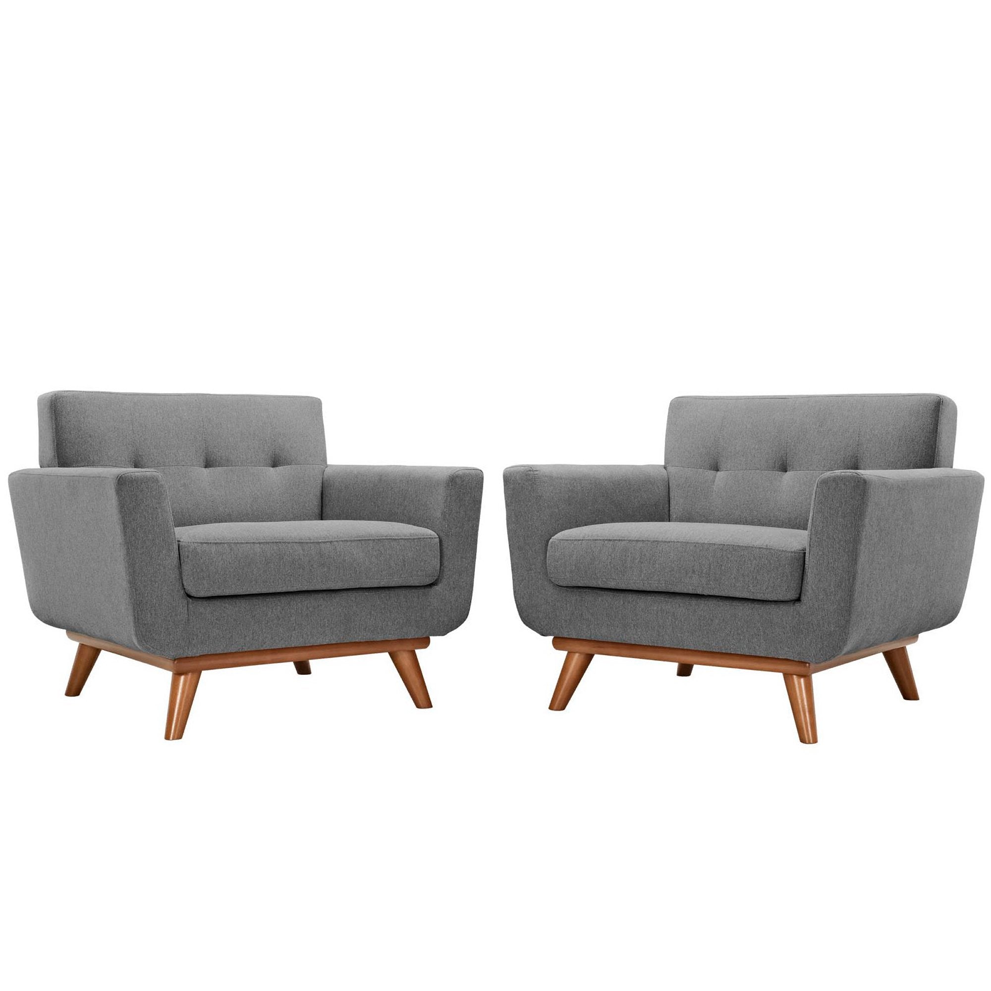 Engage Wood Armchair Set of 2 - Expectation Gray