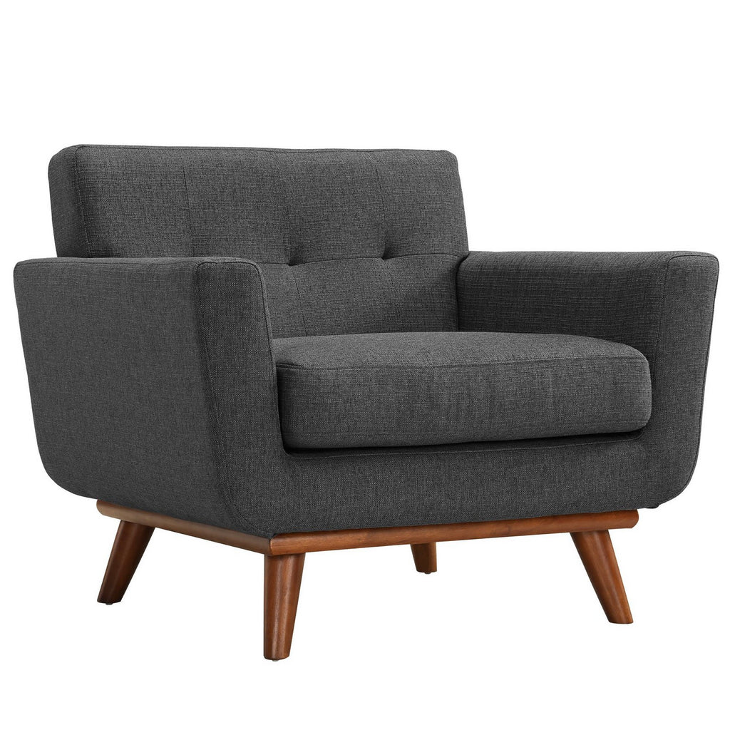 Engage Armchair and Loveseat Set of 2 - Gray