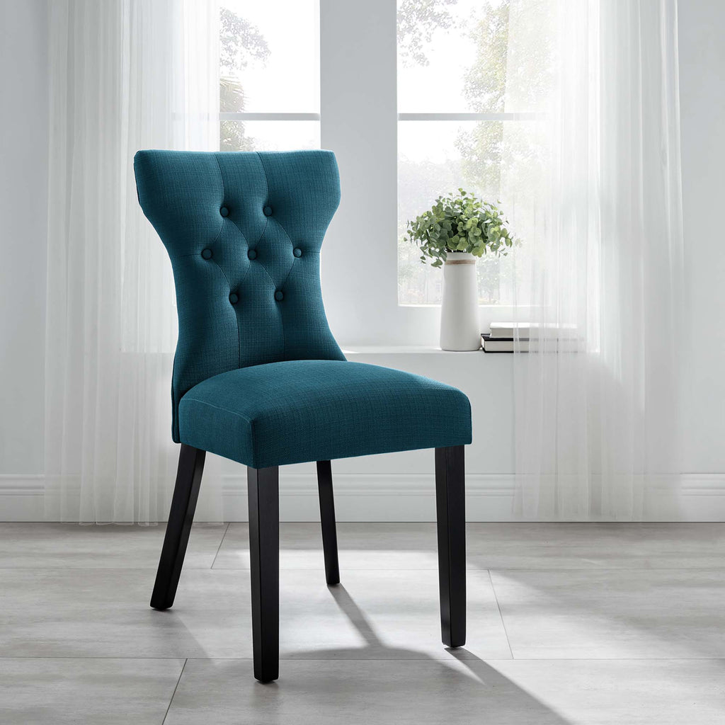 Silhouette Dining Side Chair - Azure