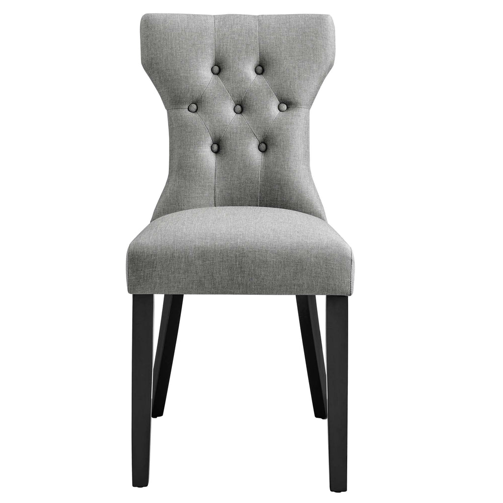 Silhouette Dining Side Chair - Light Gray