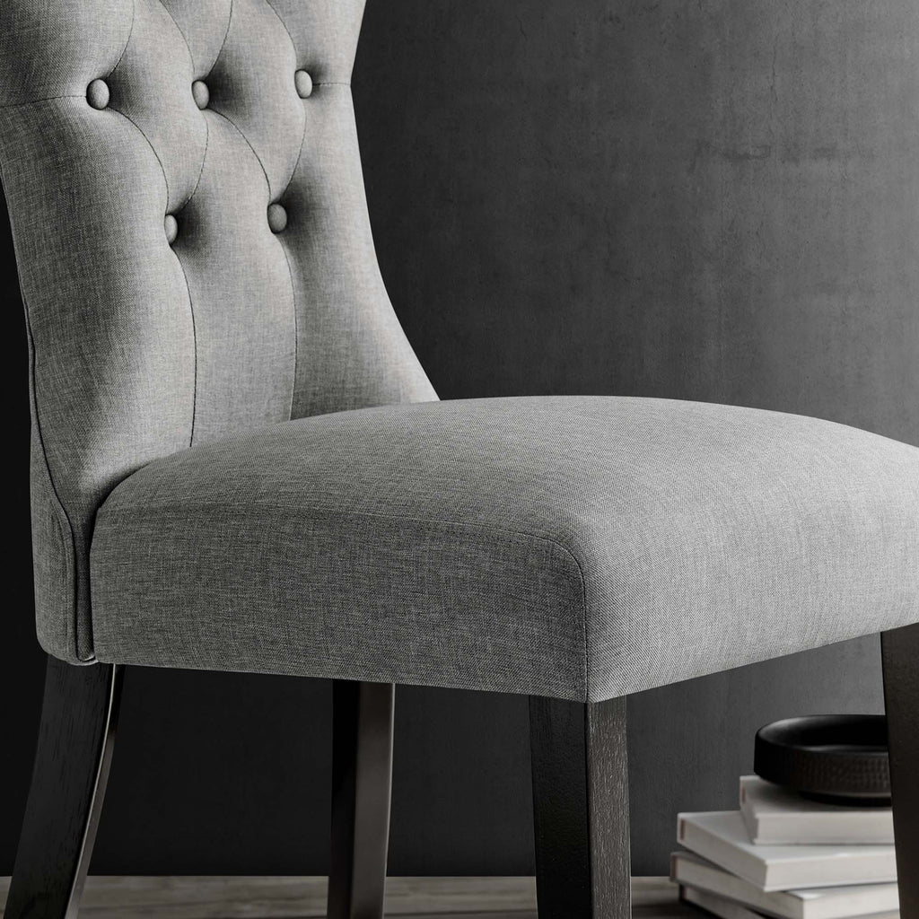 Silhouette Dining Side Chair - Light Gray