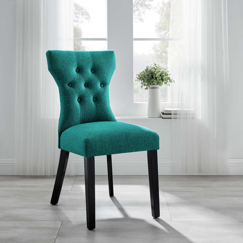 Silhouette Dining Side Chair - Teal