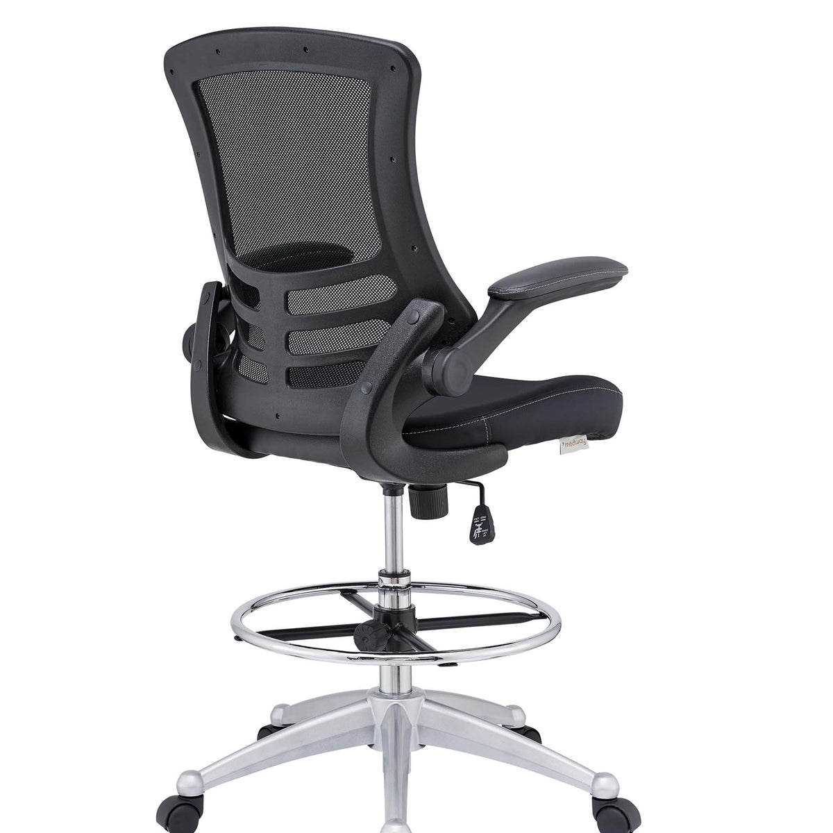 Attainment Vinyl Drafting Chair - Black