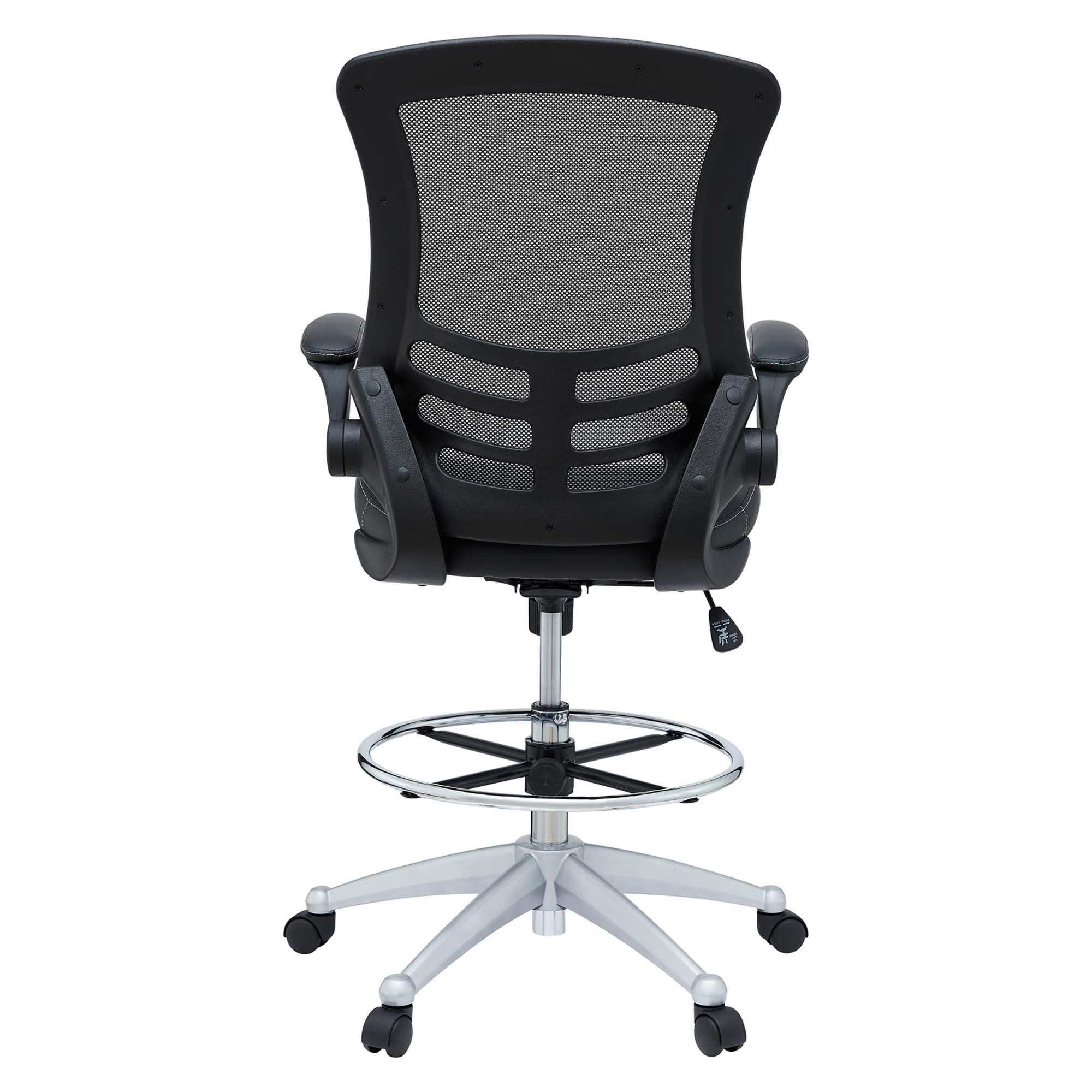 Attainment Vinyl Drafting Chair - Black