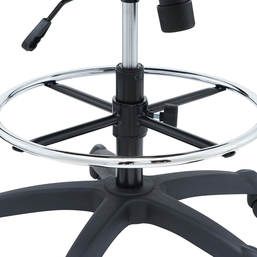 Veer Drafting Chair - Black