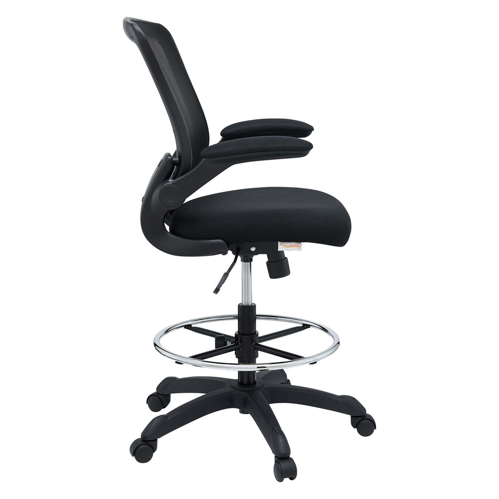 Veer Drafting Chair - Black