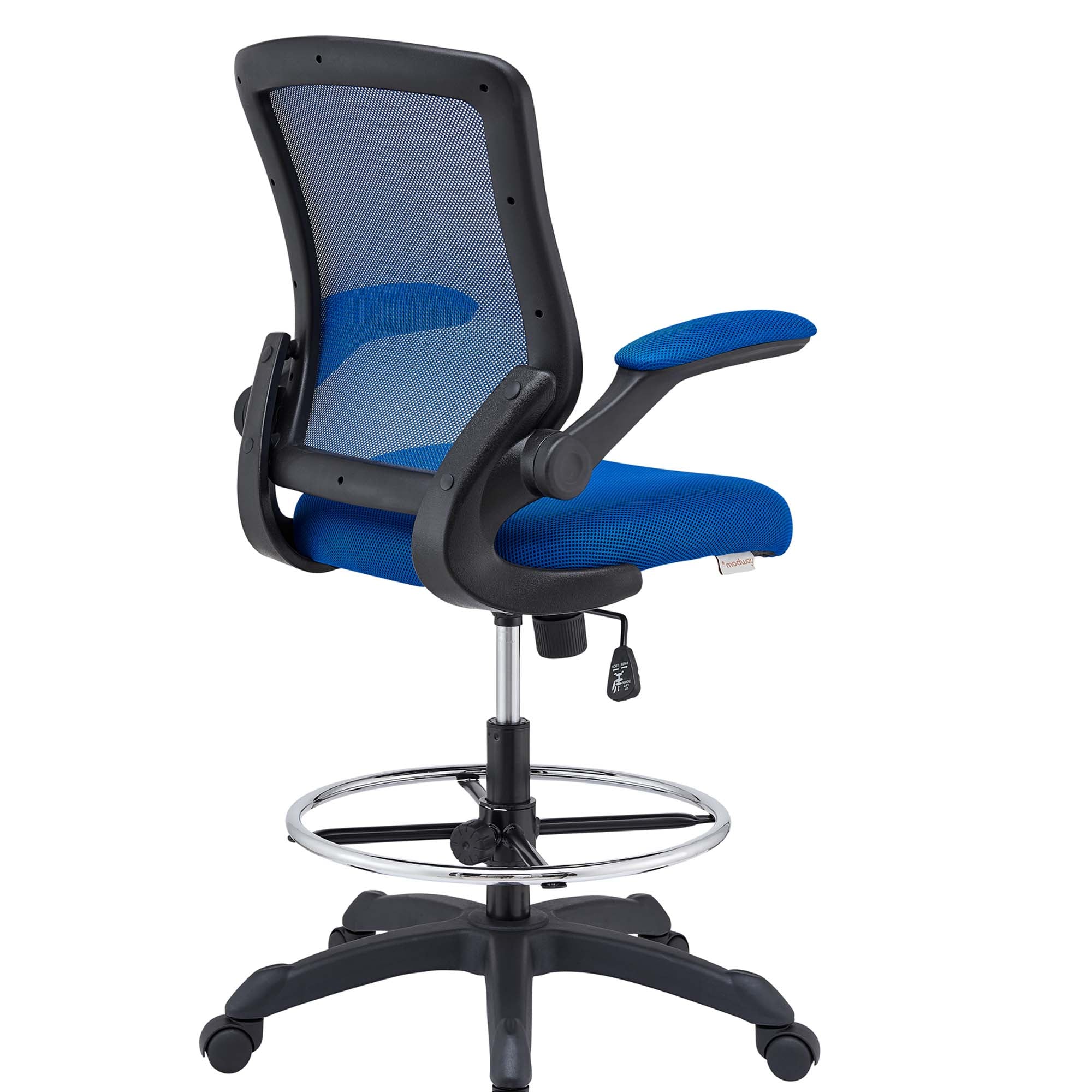Veer Drafting Chair - Blue