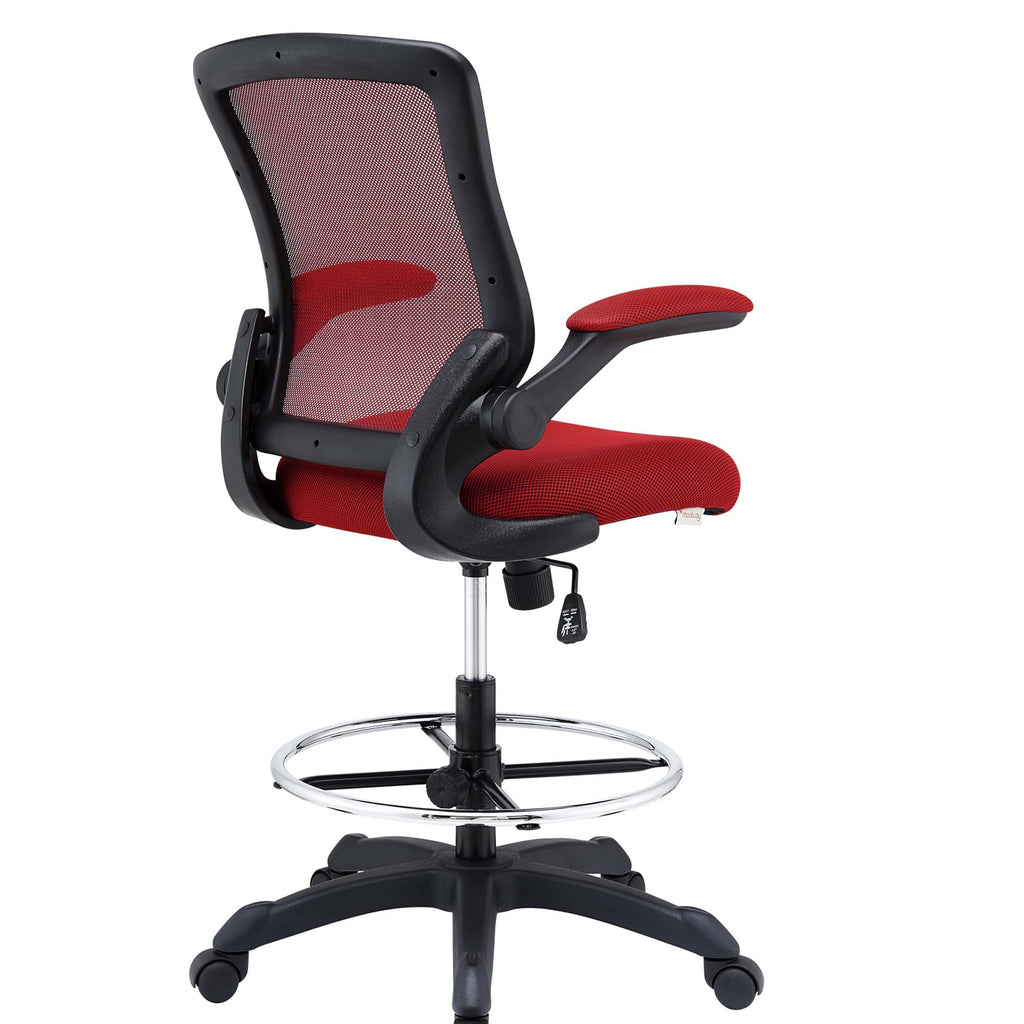 Veer Drafting Chair - Red