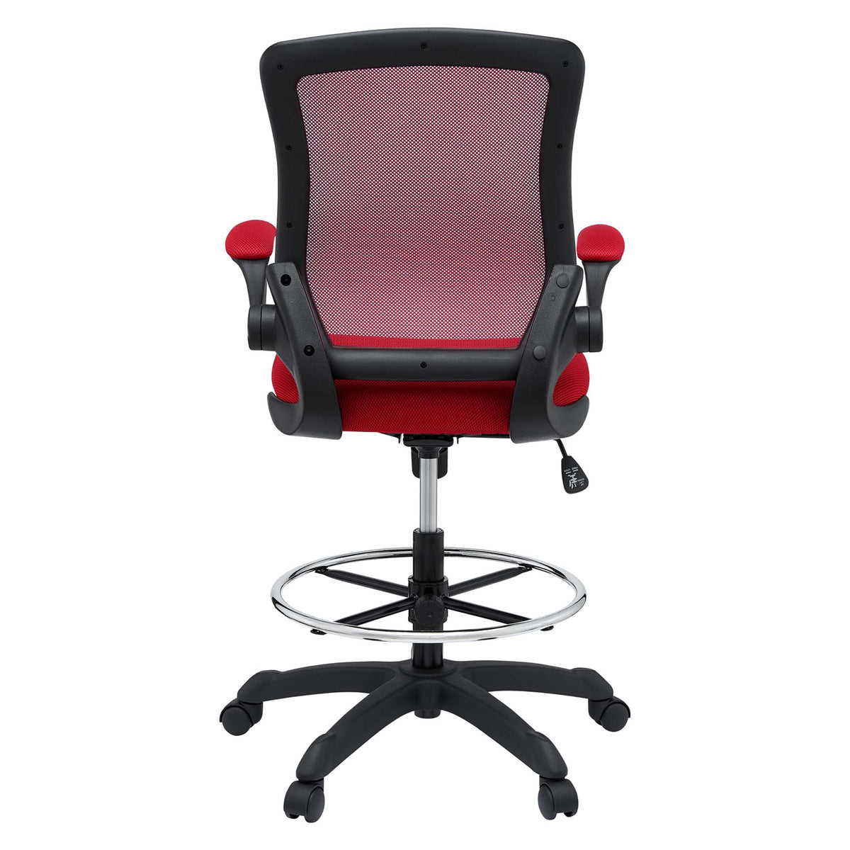 Veer Drafting Chair - Red