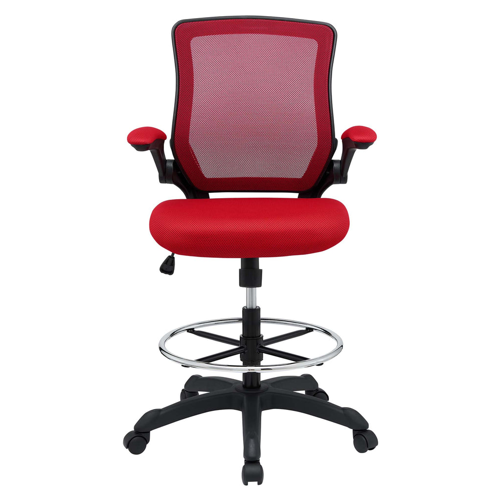 Veer Drafting Chair - Red